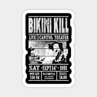 Bikini Kill // Vintage Magnet
