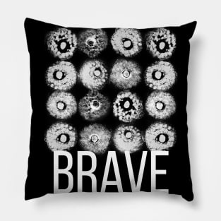 Brave woman Pillow