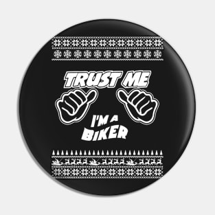 Trust Me, I’m a BIKER – Merry Christmas Pin