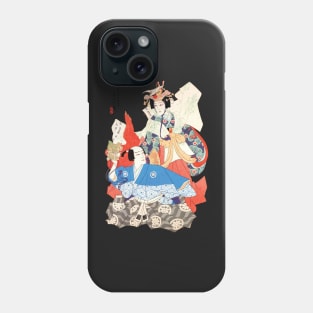 Ukiyo-e Two Dancers Phone Case