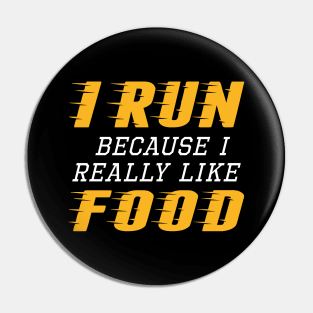 I Run Food Pin