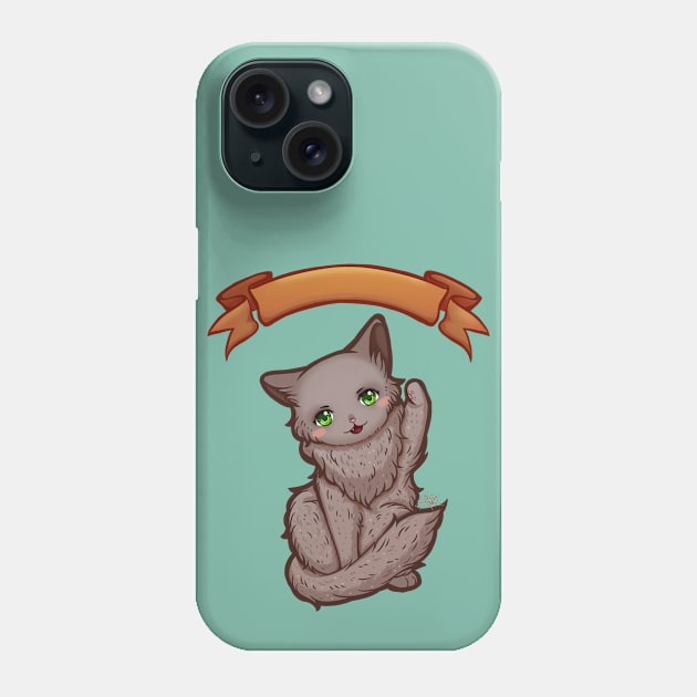 Kitty Final Boss Illustration Phone Case by zarya_kiqo