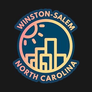 Winston-Salem North Carolina badge T-Shirt