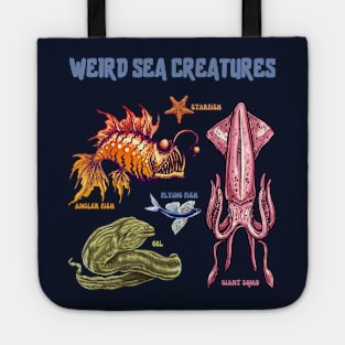 Weird Sea Creatures Tote