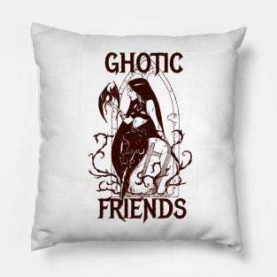 Ghotic Friends Pillow