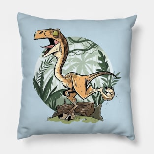 Jurassic Adventure: The Jungle Dino Pillow