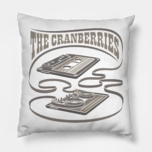 The Cranberries Exposed Cassette Pillow