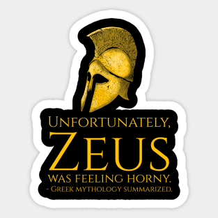 Greek Mythology Stickers for Sale  Funny laptop stickers, God sticker,  Cartoon stickers