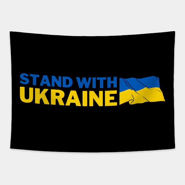 Stand With Ukraine Tapestry by oneduystore