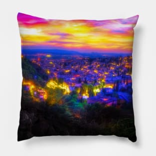 Lights in the Valley Pillow