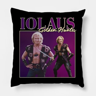 Iolaus Golden Hunter Retro Pillow