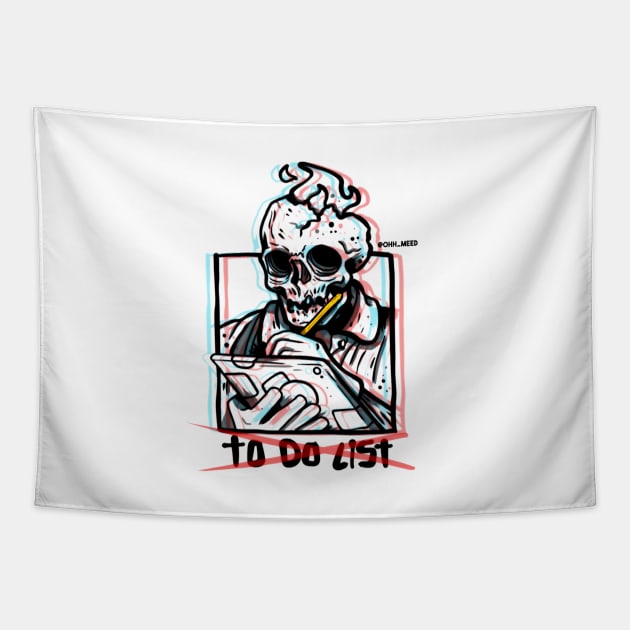 TO DO LIST Tapestry by Ohhmeed