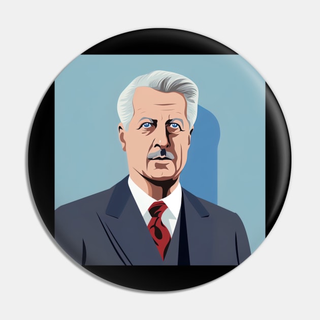 Harold Macmillan Pin by ComicsFactory