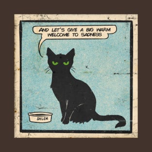 Salem the Cat Vintage Comic T-Shirt