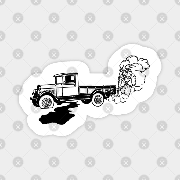 Broke Old Truck Magnet by CANJ72