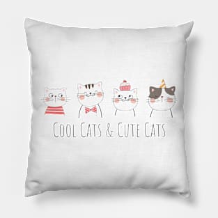 Best cat Cool cats Cute cats Pillow