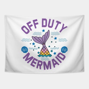 Mermaid Off Duty Tapestry