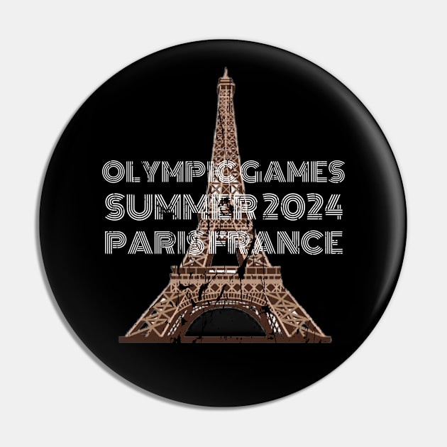 OLYMPIC GAMES PARIS FRANCE 2024 Pin by Cult Classics