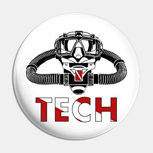 Tech Diver Pin