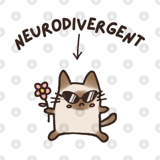 Neurodivergent Cat (Light) by applebubble