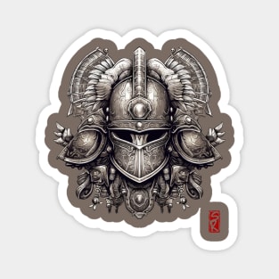 Knight helmet Magnet