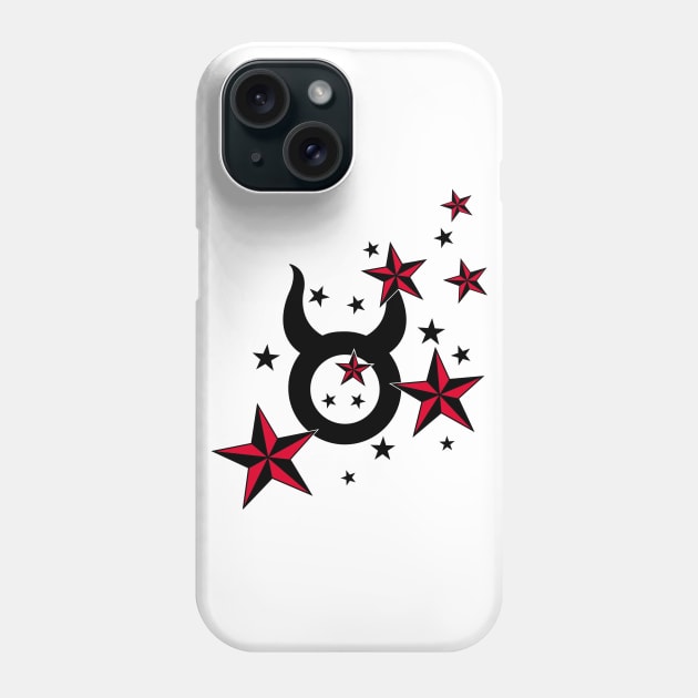 Taurus Stars Phone Case by OrneryDevilDesign