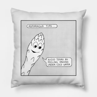 Asparagus tips Pillow