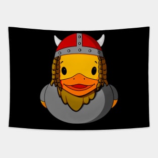 Viking Rubber Duck Tapestry