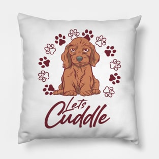 Dog Cuddle Time Pillow
