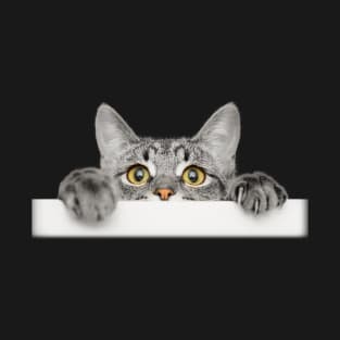 funny cat hiding T-Shirt