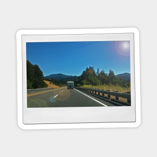 snapshot road trip (blank) Magnet