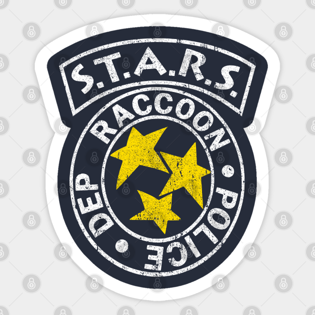 Stars Resident Evil Resident Evil Sticker Teepublic Uk Stars Resident Evil Resident Evil Sticker Teepublic Uk