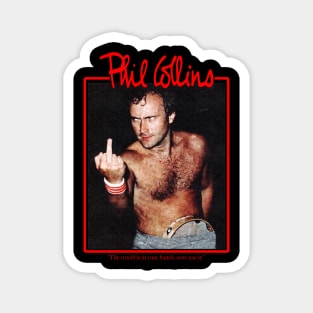 Classic Phil Collins Magnet