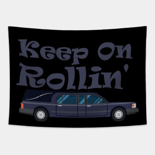 Keep On Rollin' Undertaker Tapestry