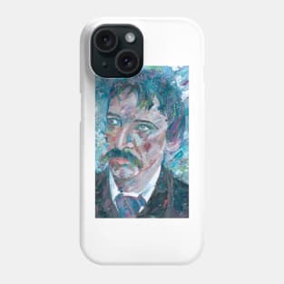 ROBERT LOUIS STEVENSON oil portrait Phone Case