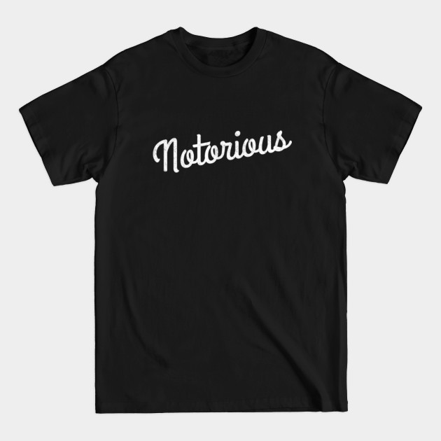 Notorious - Notorious Big - T-Shirt Notorious - Notorious Big - T-Shirt