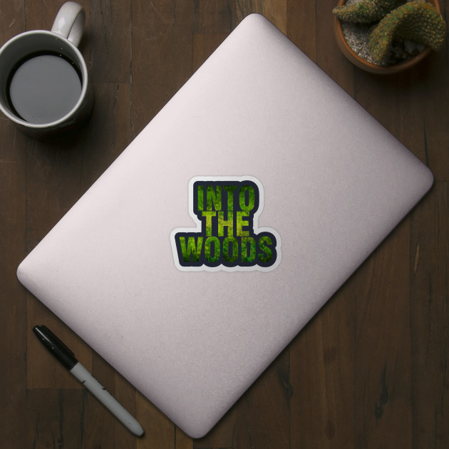 Into the woods | Lighter Green - Into The Woods - Sticker