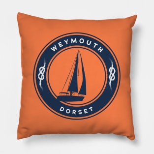 Weymouth sailing Pillow