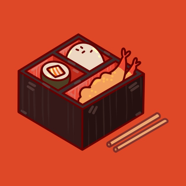 Little Red Bento Box by Claire Lin