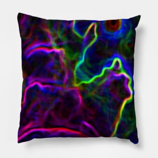 Black Panther Art - Glowing Edges 111 Pillow