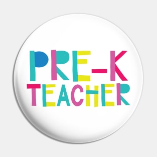 Pre-K Teacher Gift Idea Cute Back to School Pin