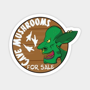 Cave Mushrooms for Sale Magnet