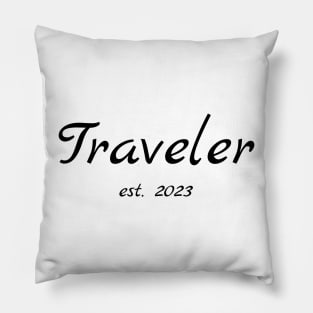 Traveler est. 2023 Pillow