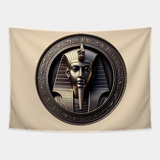 Pharaoh medallion Tapestry