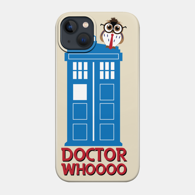 Owl Who - David Tennant - Phone Case