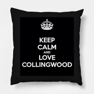 Keep calm and love collingwood - AFL - CFC Pillow