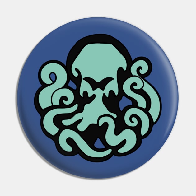 Undertow Octopus Pin by maplefoot