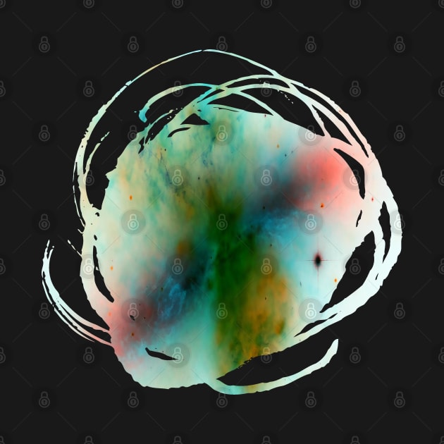 Paint brush stroke enso galaxy whoosh multiverse by Blacklinesw9