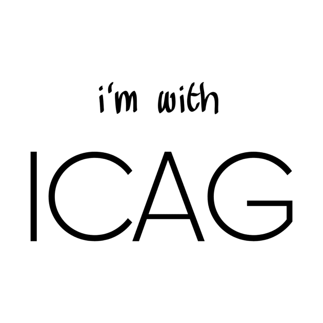 I'm with ICAG by CreationArt8