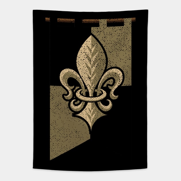 House of New Orleans Banner Tapestry by SteveOdesignz